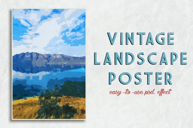 vintage-landscape-poster-template