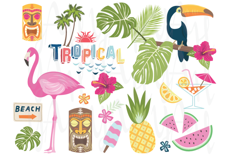 tropical-vector-collection