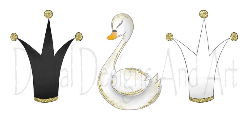 wild-swans-clipart