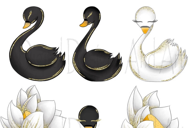 wild-swans-clipart