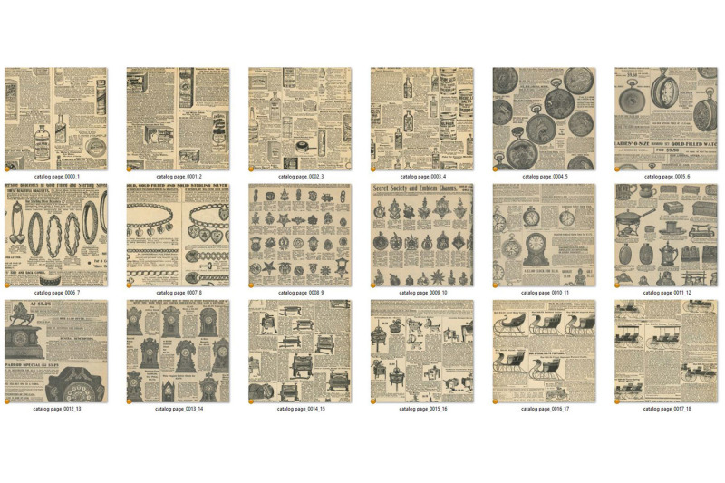 antique-catalog-digital-paper