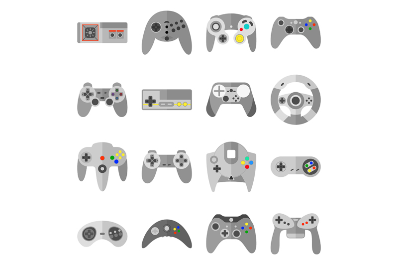 different-game-controllers