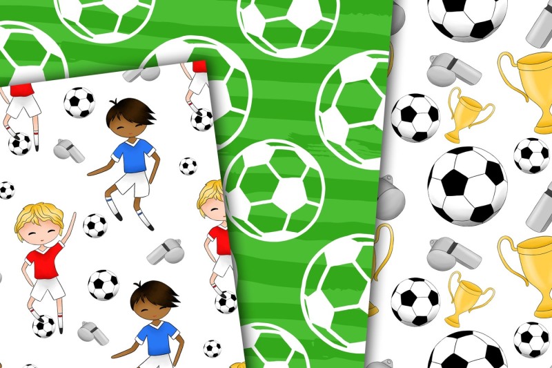 soccer-football-digital-papers