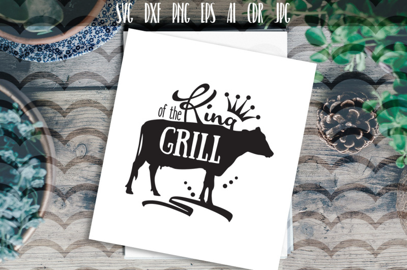 barbecue-svg-king-of-the-grill-funny-men-s-gift-cooking-bbq-chef
