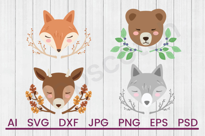 forest-animals-bundle-svg-files-dxf-files-cuttable-files