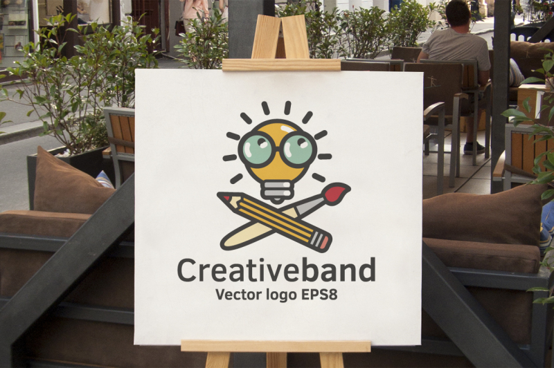 art-creative-band-vector-logo