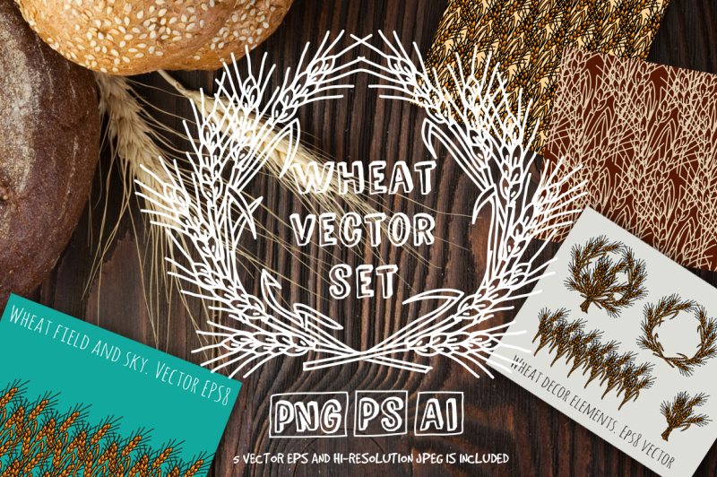 wheat-vector-set