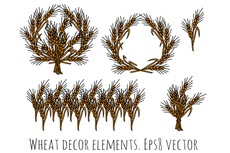 wheat-vector-set