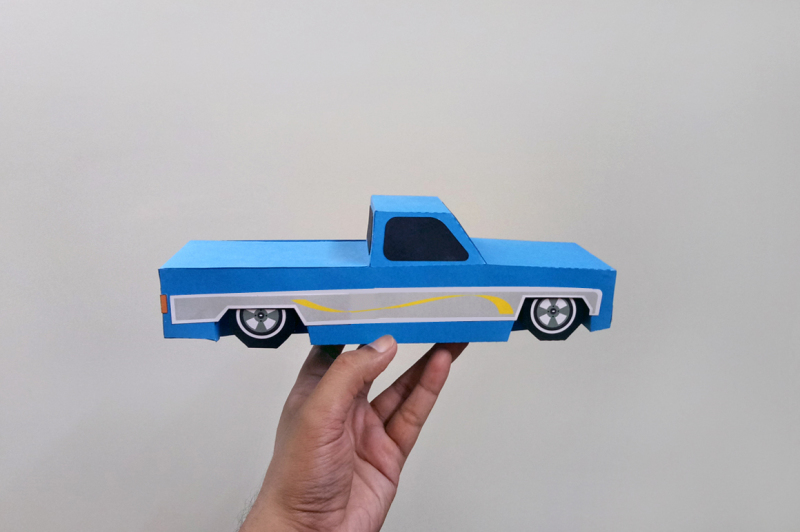 diy-pickup-truck-3d-papercraft