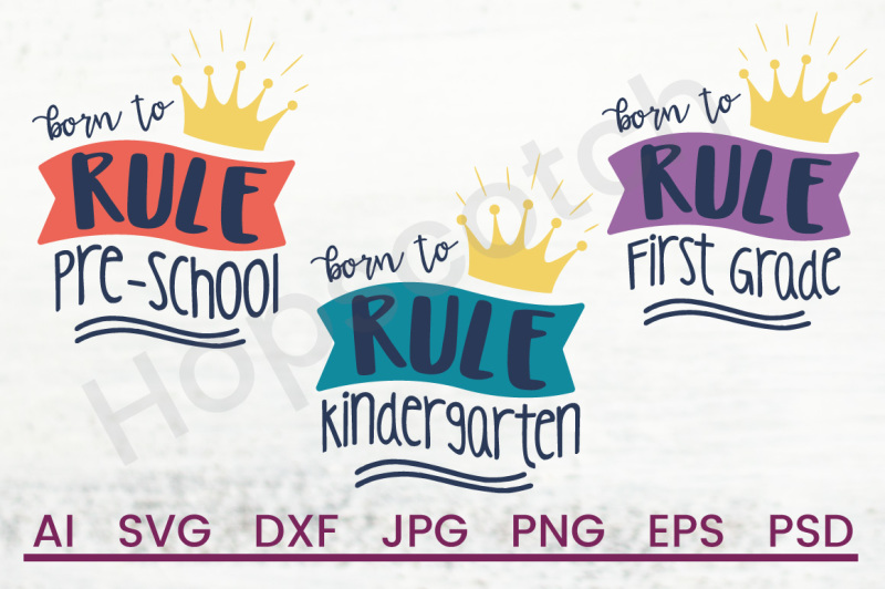 born-to-rule-bundle-svg-files-dxf-files-cuttable-files