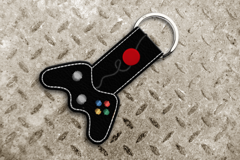 Video Game Controller ITH Key Fob | Applique Embroidery SVG by
Designbundles