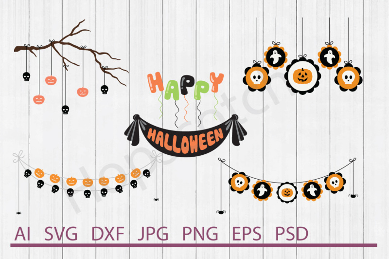 halloween-banner-bundle-svg-files-dxf-files-cuttable-files