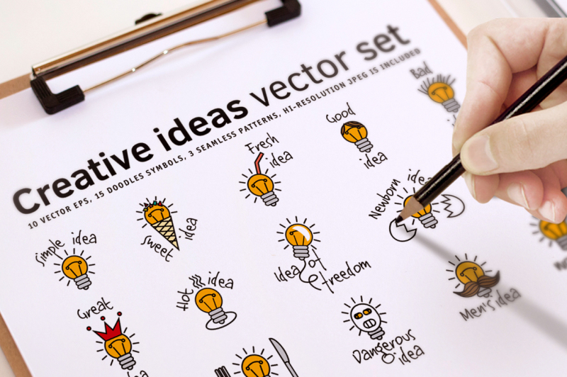 creative-ideas-vector-set