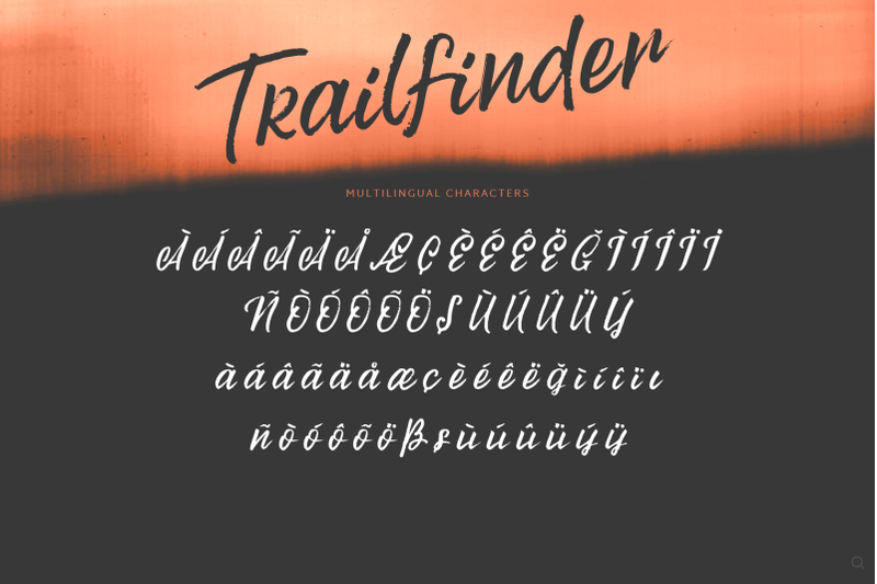 Trailfinder A Brush Script Font By Ayca Atalay Creative Thehungryjpeg Com