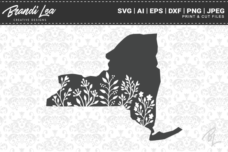 new-york-floral-state-map-svg-cutting-files