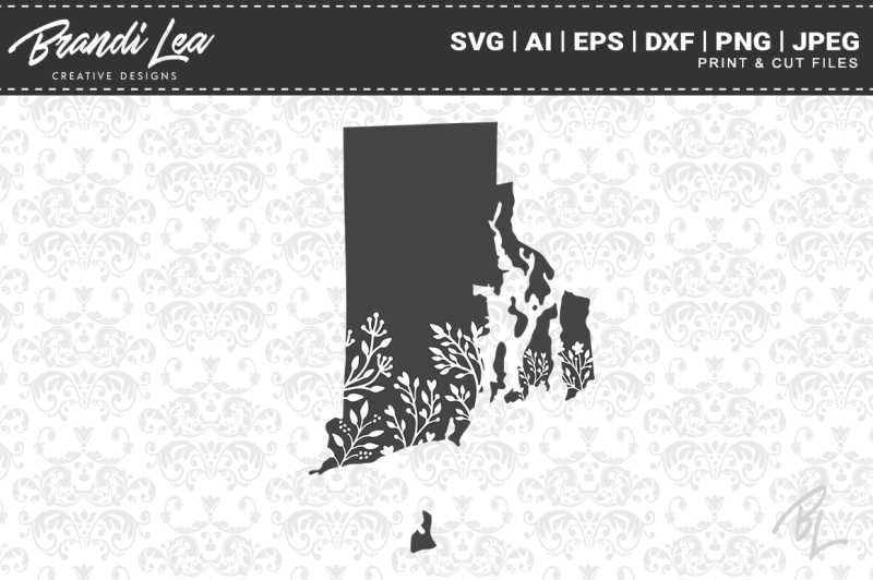 rhode-island-floral-state-map-svg-cutting-files