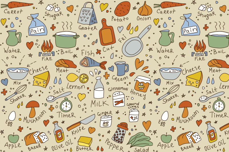 vector-set-about-food-and-cooking