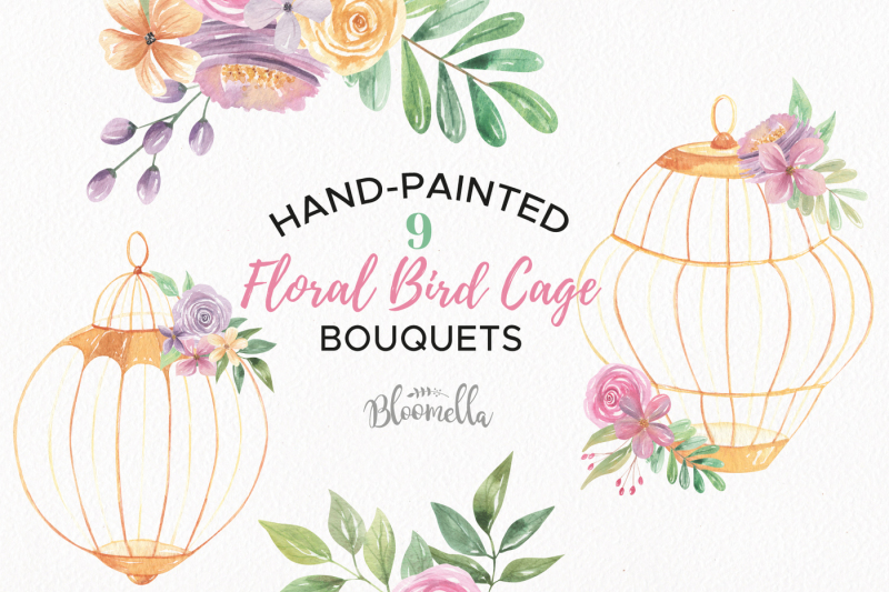 watercolor-bird-cages-flowers-florals-clipart-set-birdcages-wedding