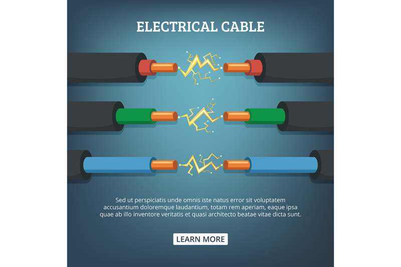 poster-with-cartoon-illustration-of-electrical-cable