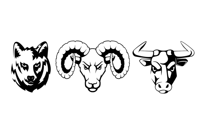 sport-emblems-set-with-different-animals