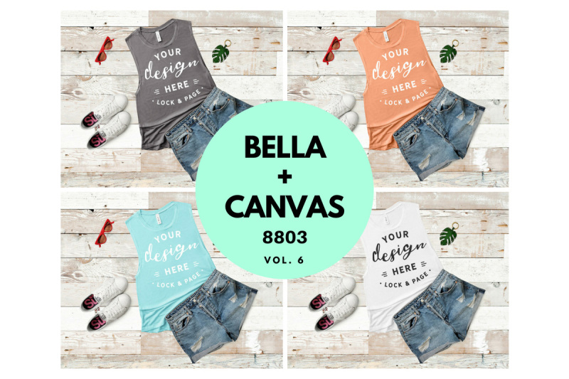 Free Heather True Royal Bella Canvas 3001 TShirt Mockup Girls Shirt Mockup (PSD Mockups)