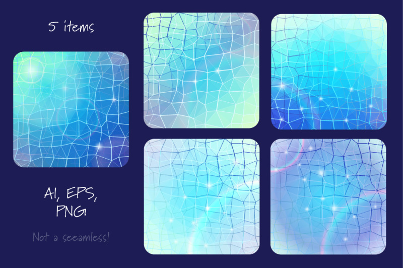 abstract-polygonal-backgrounds-set