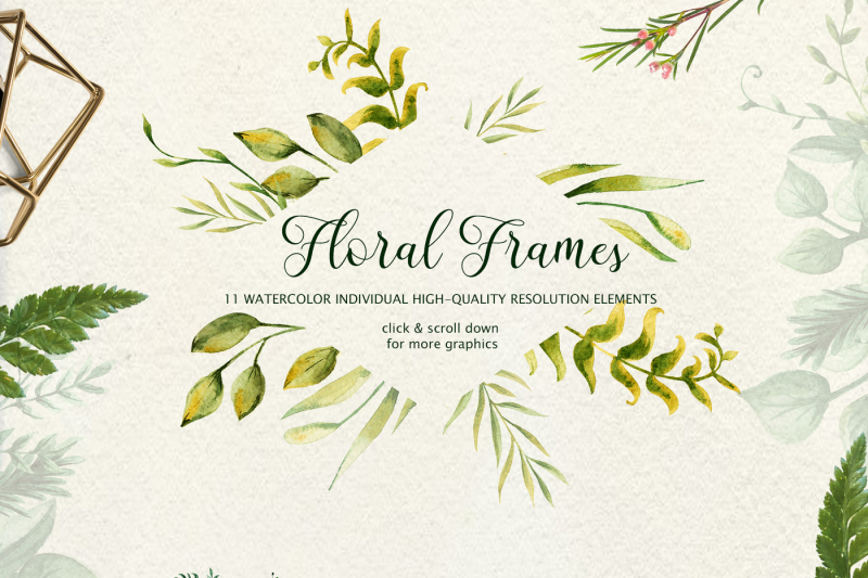 herbaceous-greens-watercolor-set