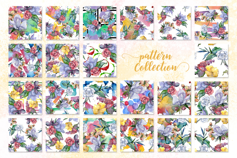 watercolor-bouquet-png-flower-set