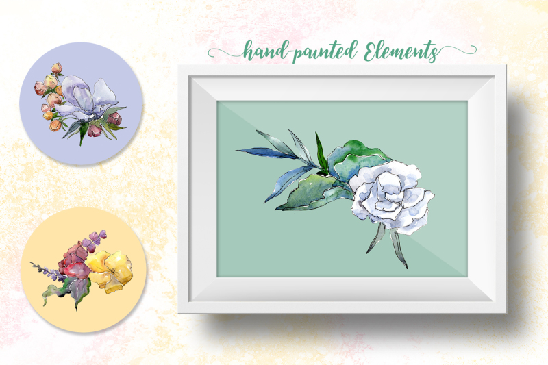 watercolor-bouquet-png-flower-set