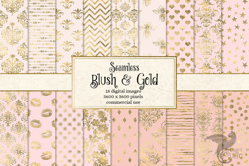 blush-and-gold-digital-paper