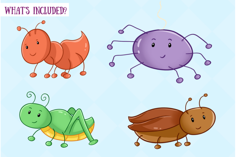 cute-bugs-and-creepy-crawlers