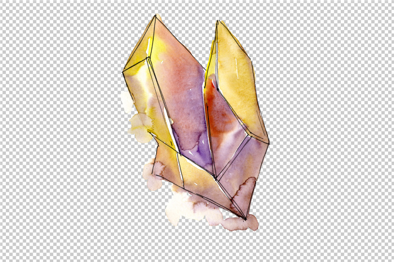 cool-crystals-png-watercolor-set