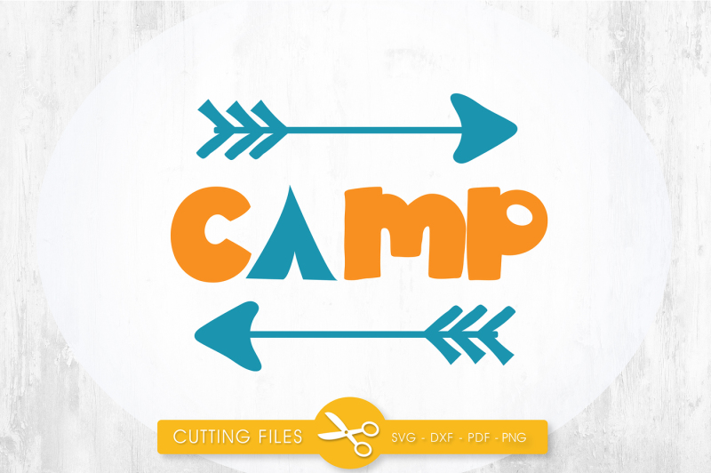 camp-svg-png-eps-dxf-cut-file