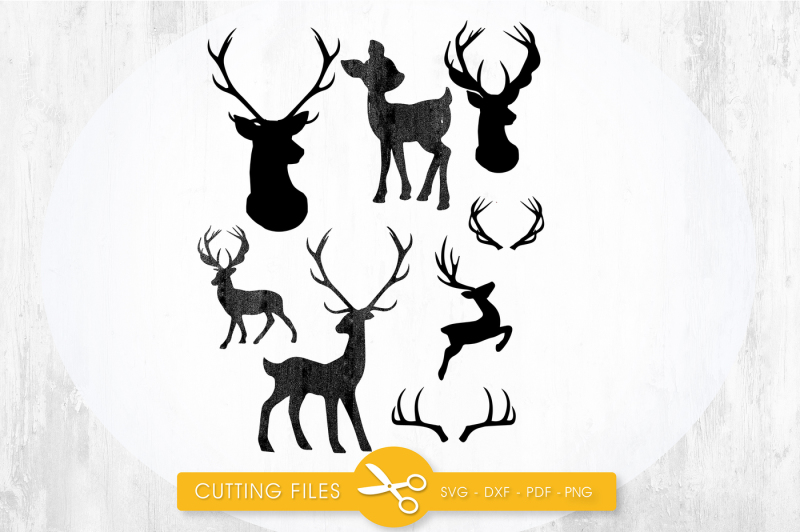 deer-silhouettes-svg-png-eps-dxf-cut-file