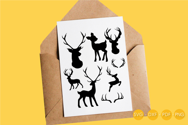 deer-silhouettes-svg-png-eps-dxf-cut-file