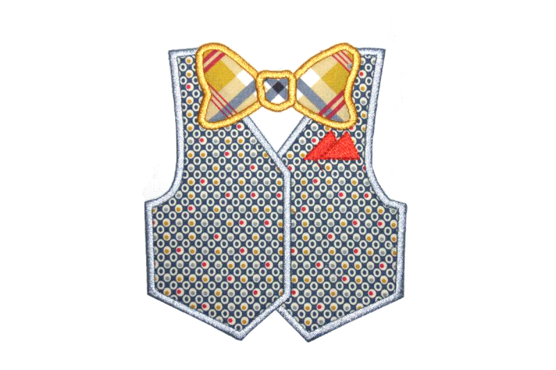 vest-and-bow-tie-applique-embroidery