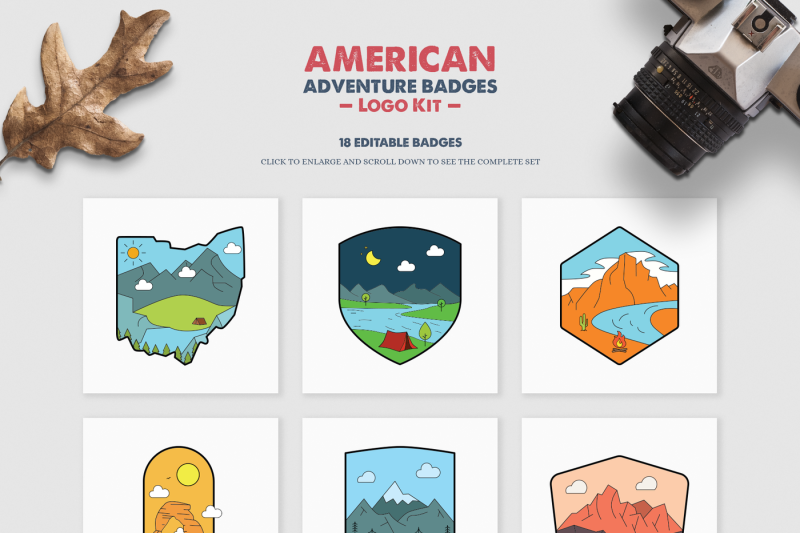 american-adventure-badges-logo-kit