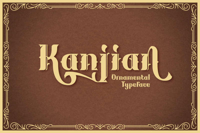 kanjian-typeface