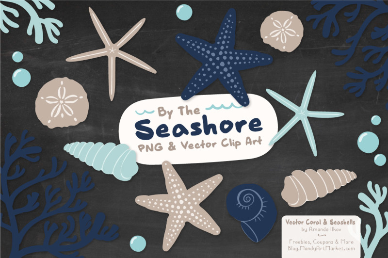 seashore-shells-and-coral-clipart-in-navy