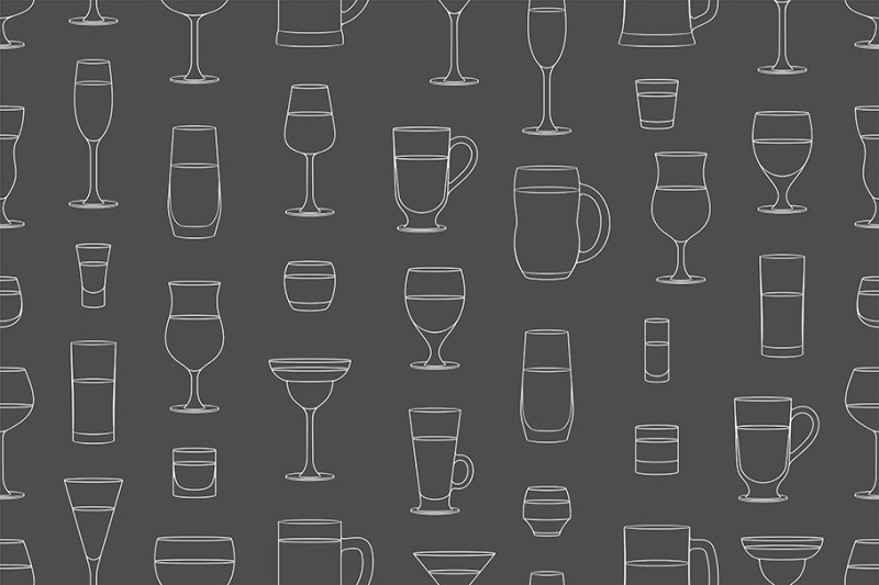 pattern-with-drinks-glasses