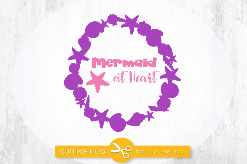 mermaid-at-heart-wreath-svg-png-eps-dxf-cut-file