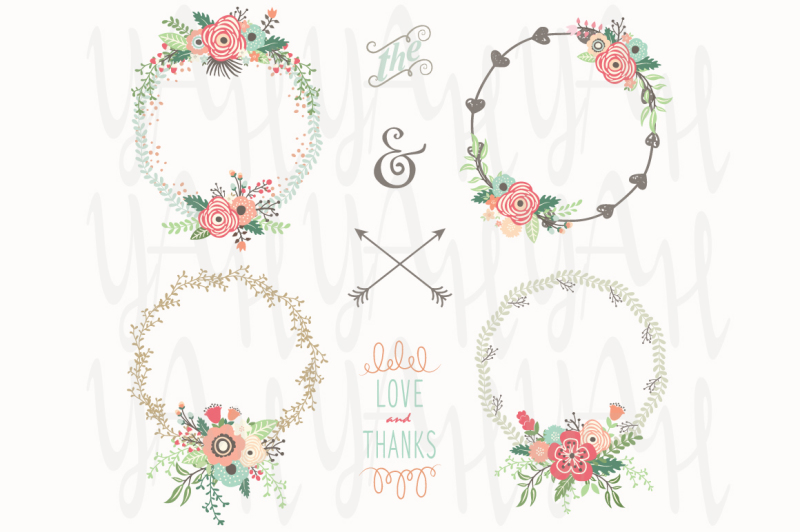 flower-wreath-bouquet-collection