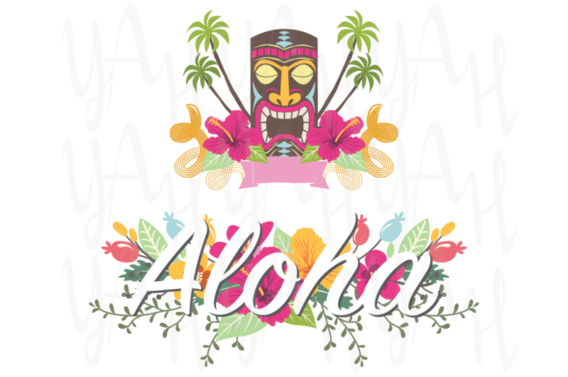 aloha-flower-hawaiian-girl-tiki-god