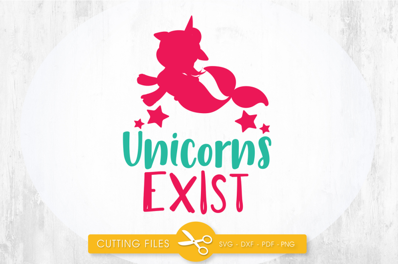 mermaid-unicorns-exist-svg-png-eps-dxf-cut-file