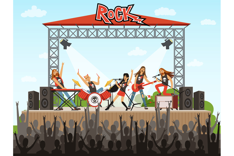 rock-band-on-stage-people-on-concert-music-performance