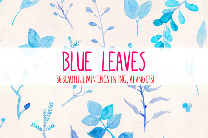 delicate-blue-leaves-36-watercolors