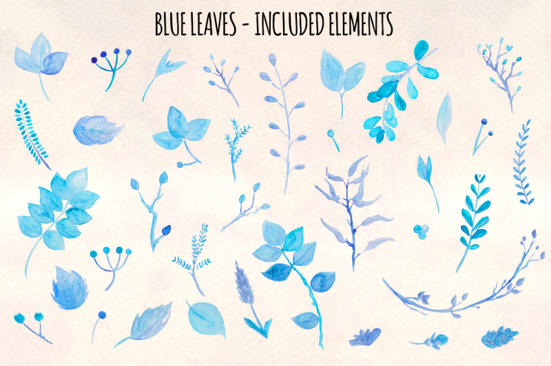 delicate-blue-leaves-36-watercolors