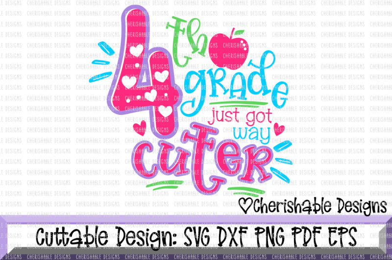 4th-grade-just-got-way-cuter-svg