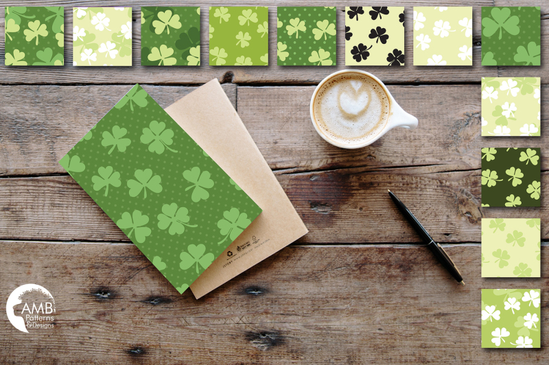 luck-of-the-irish-patterns-shamrock-papers-amb-443