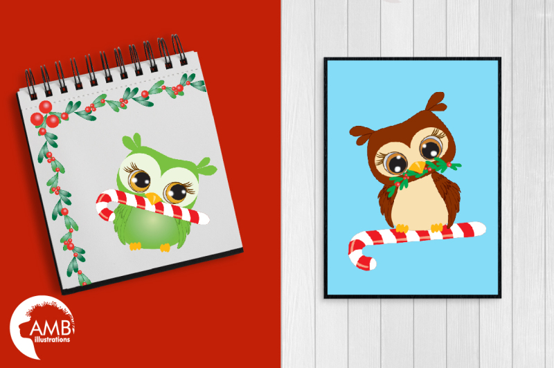 christmas-owls-cliparts-amb-278